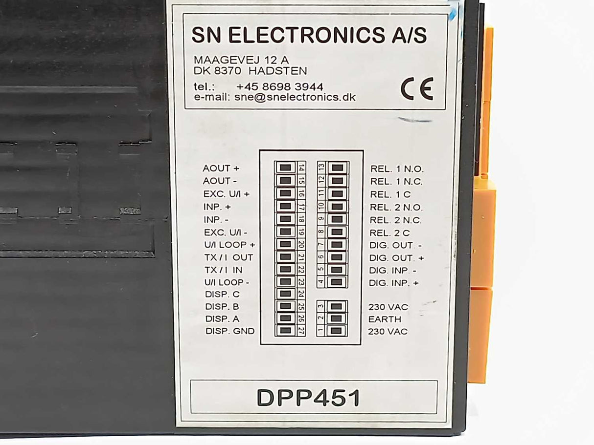 SN Electronics DPP451 Digital Process Indicator