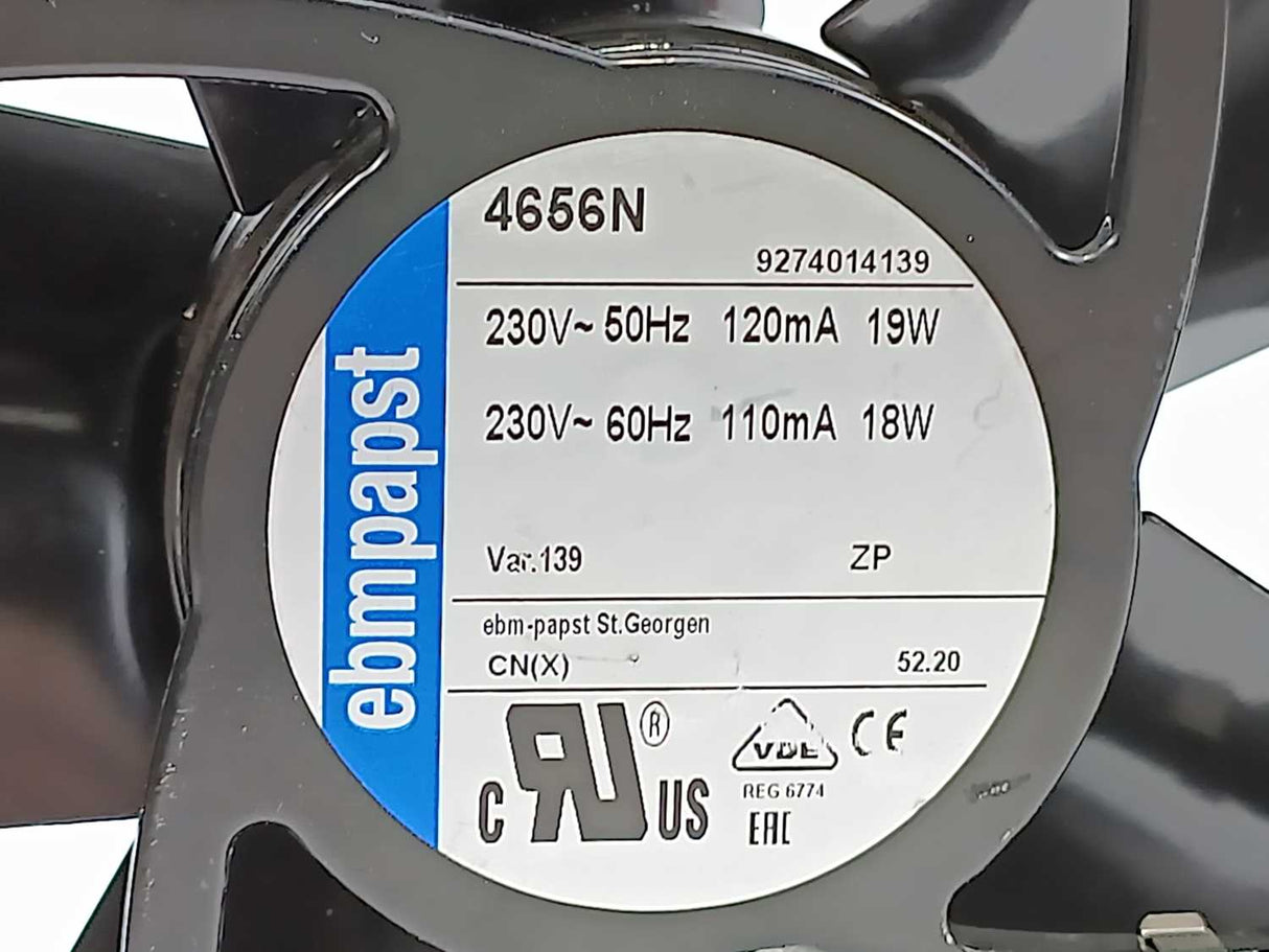 Ebmpapst 4656N 9274014139 119x119x38mm Fan