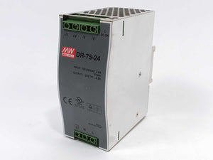 Mean Well DR-75-24 Power Supply 24V 3.2A