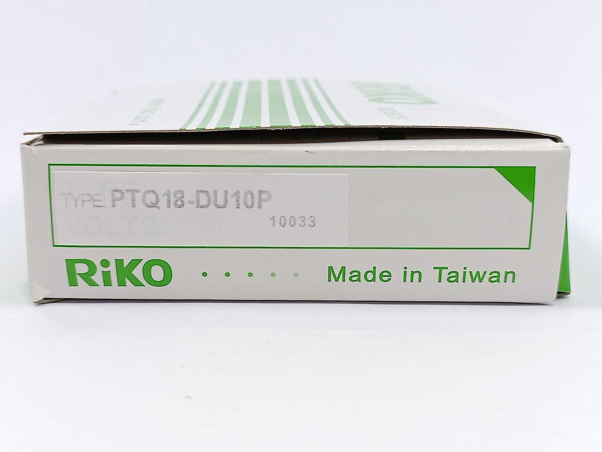 Riko PTQ18-DU10P Photoelectric Sensor