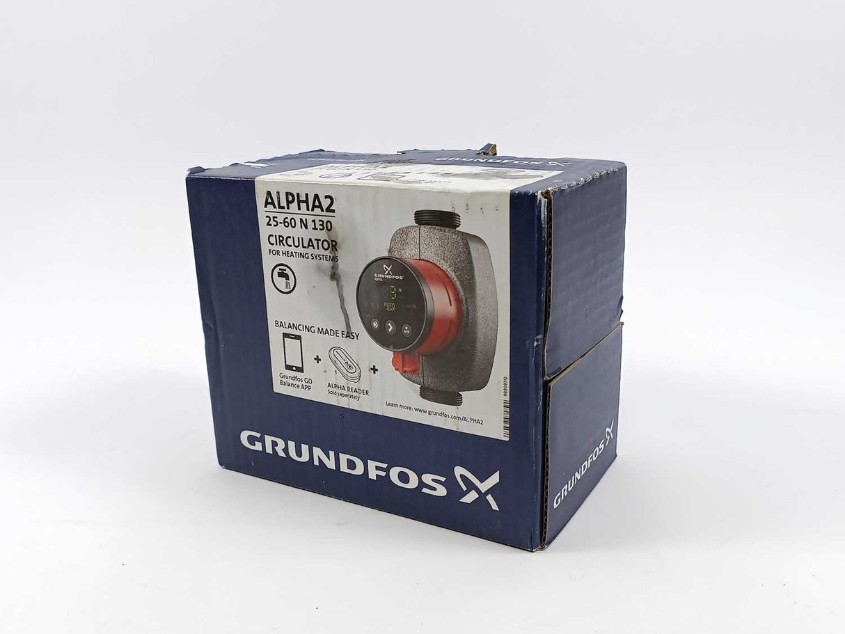 GRUNDFOS 99411287 ALPHA2 25-60 N 130 Circulator Pump