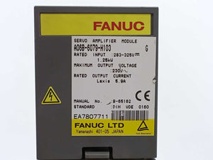 FANUC LTD A06B-6079-H103 1,25kW Servo amplifier module