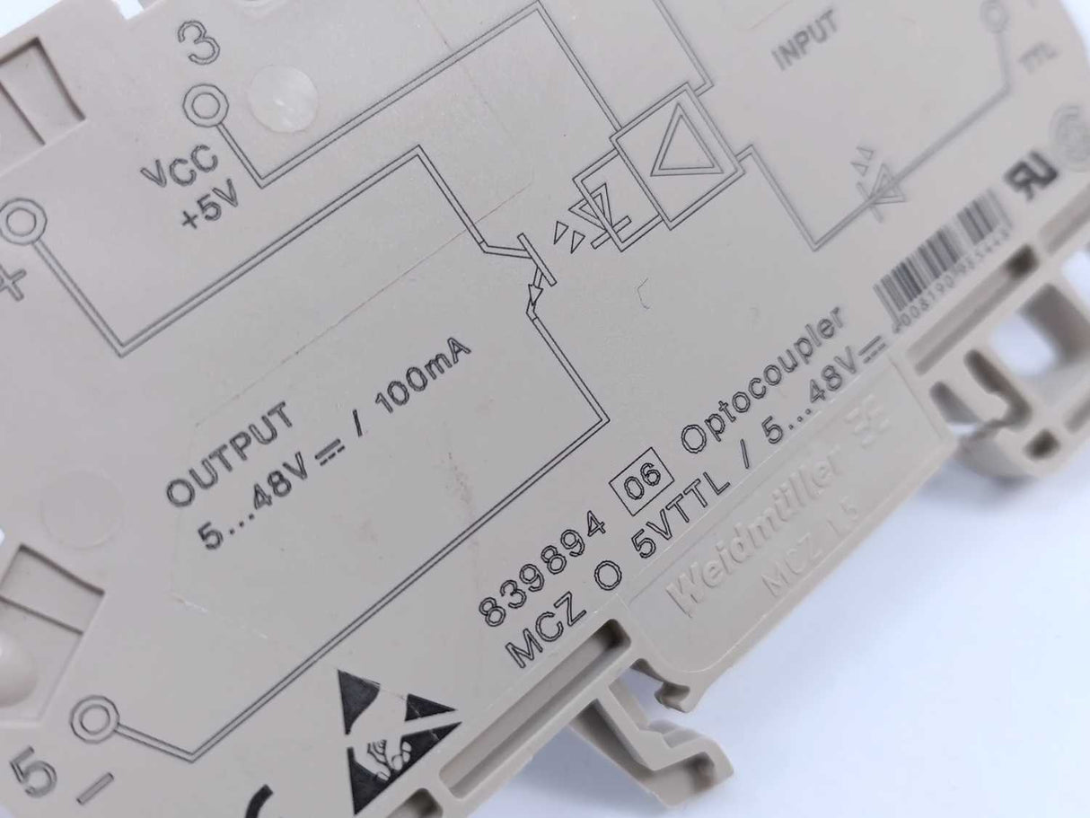 Weidmüller MCZ O 5VTTL Solid-state relay 2 Pcs.