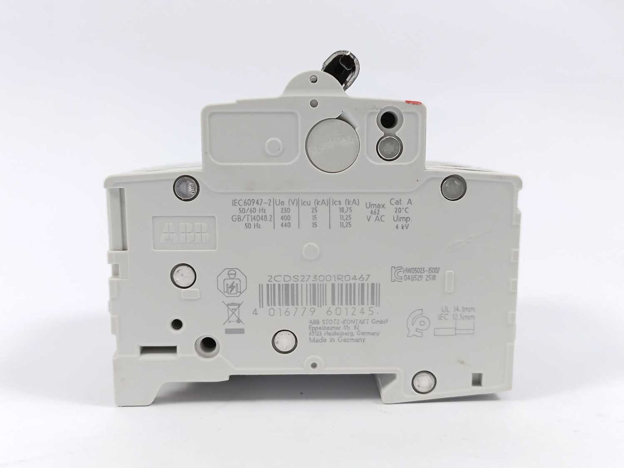 ABB 2CDS273001R0467 S203M-K16 Miniature Circuit Breaker