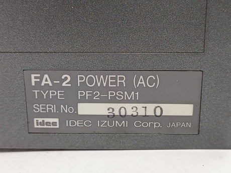 Idec Izumi Corp. PF2-PSM1 FA-2 AC Power Supply