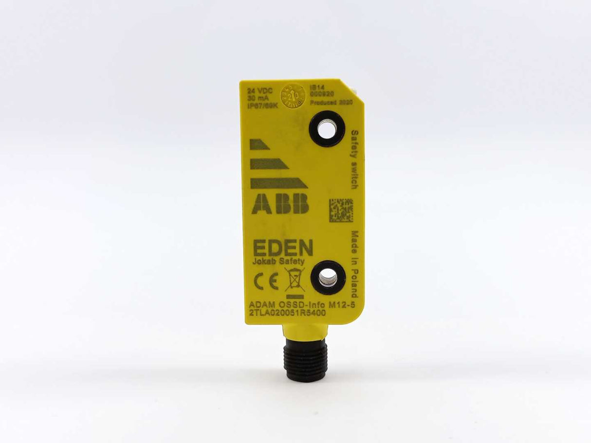 ABB 2TLA020051R5400 Adam OSSD-Info M12-5 Non-contact Safety Sensor Switch