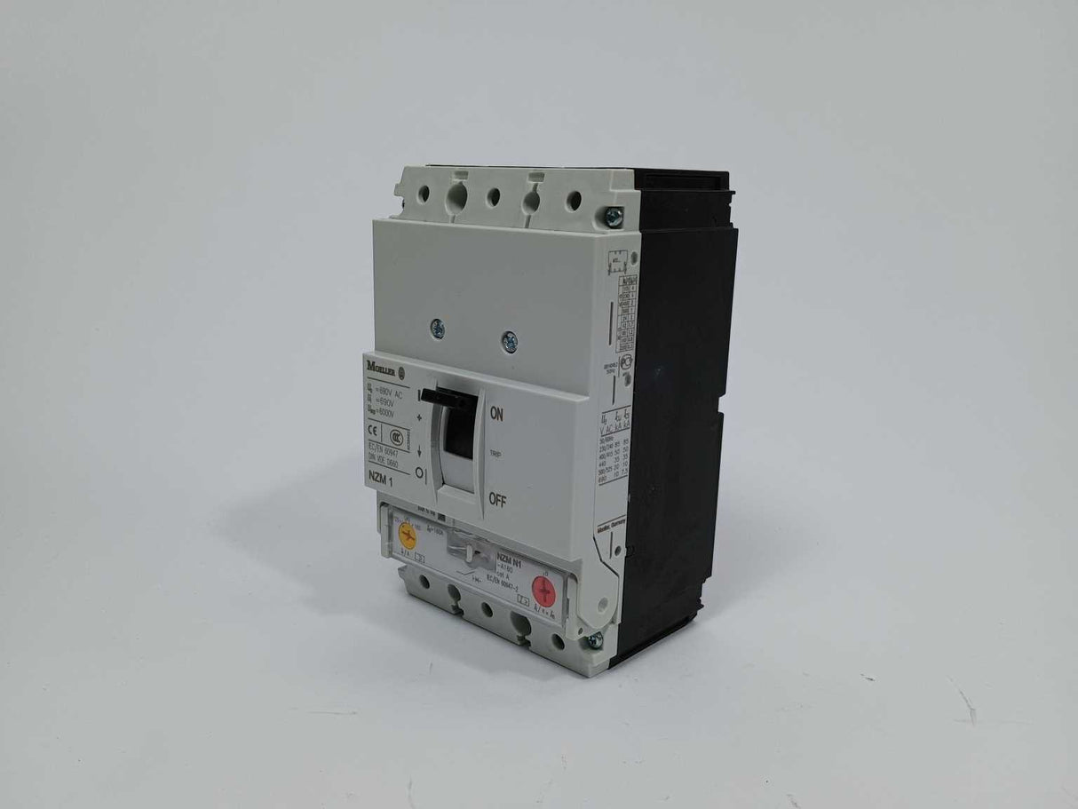 MOELLER NZMN1-A160 Thermal Magnetic Circuit Breaker 3P, 50 kA, 400 V, 160 A