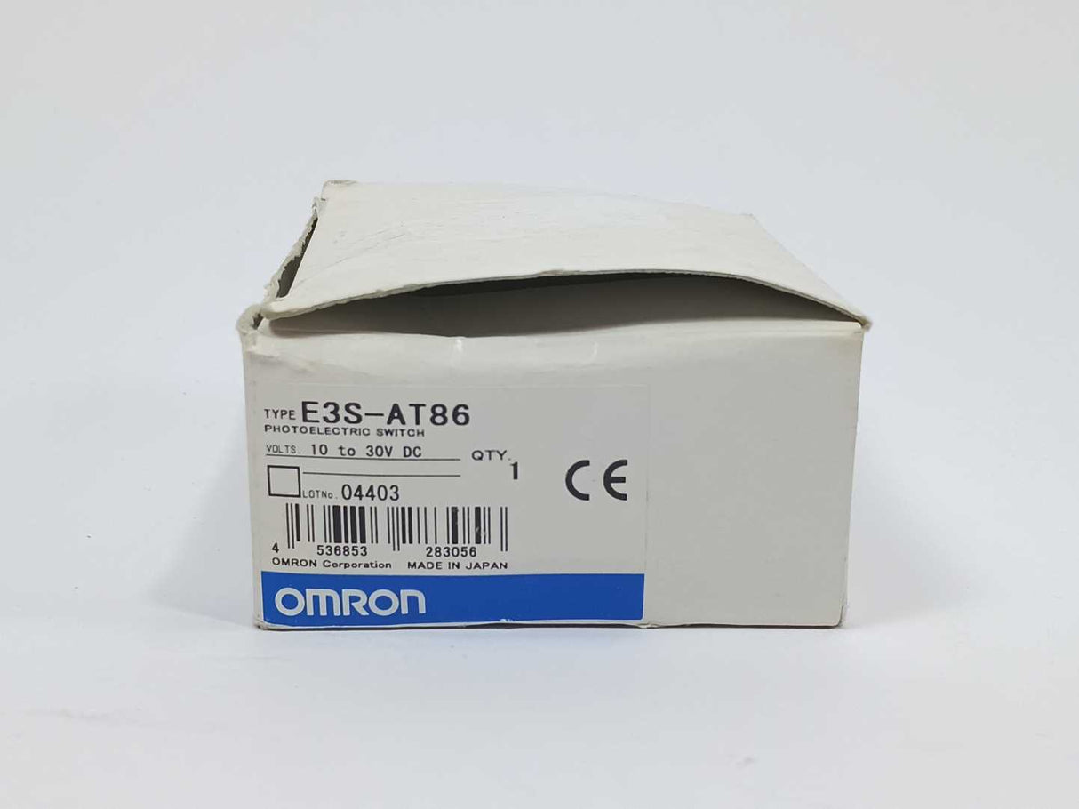 OMRON E3S-AT86-D Photoelectric Sensor Receiver 10 to 30 VDC, PNP Output