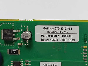 GETINGE 570 33 03-01 Revision: A / 2.2