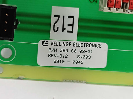 Vellinge Electronics  560 60 03-01 REV:B,2 S:009