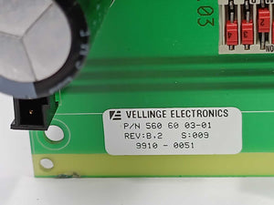 Vellinge Electronics  560 60 03-01 REV:B,2 S:009 Missing the connectors