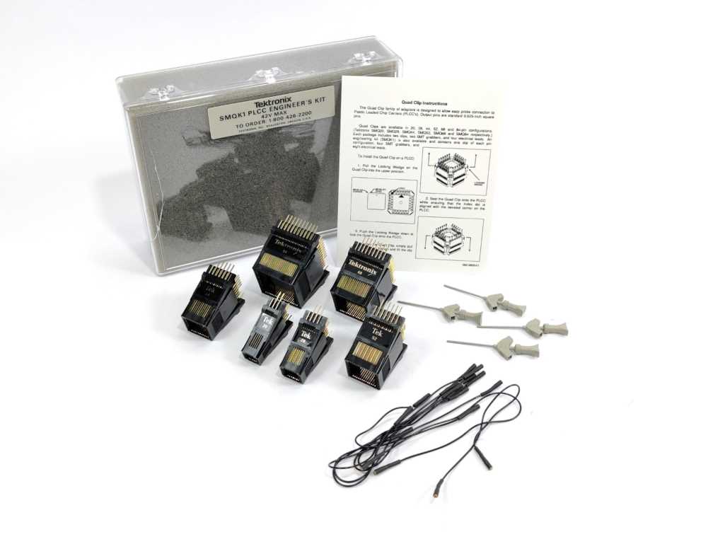 Tektronix SMQK1 PLCC Engineer's kit 42v max