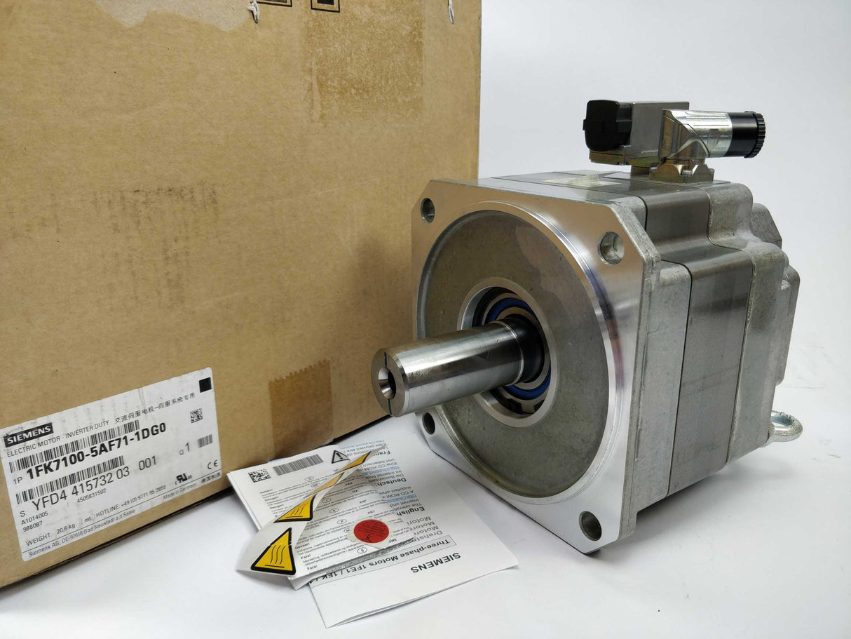 Siemens 1FK7100-5AF71-1DG0 synchronous servo motor