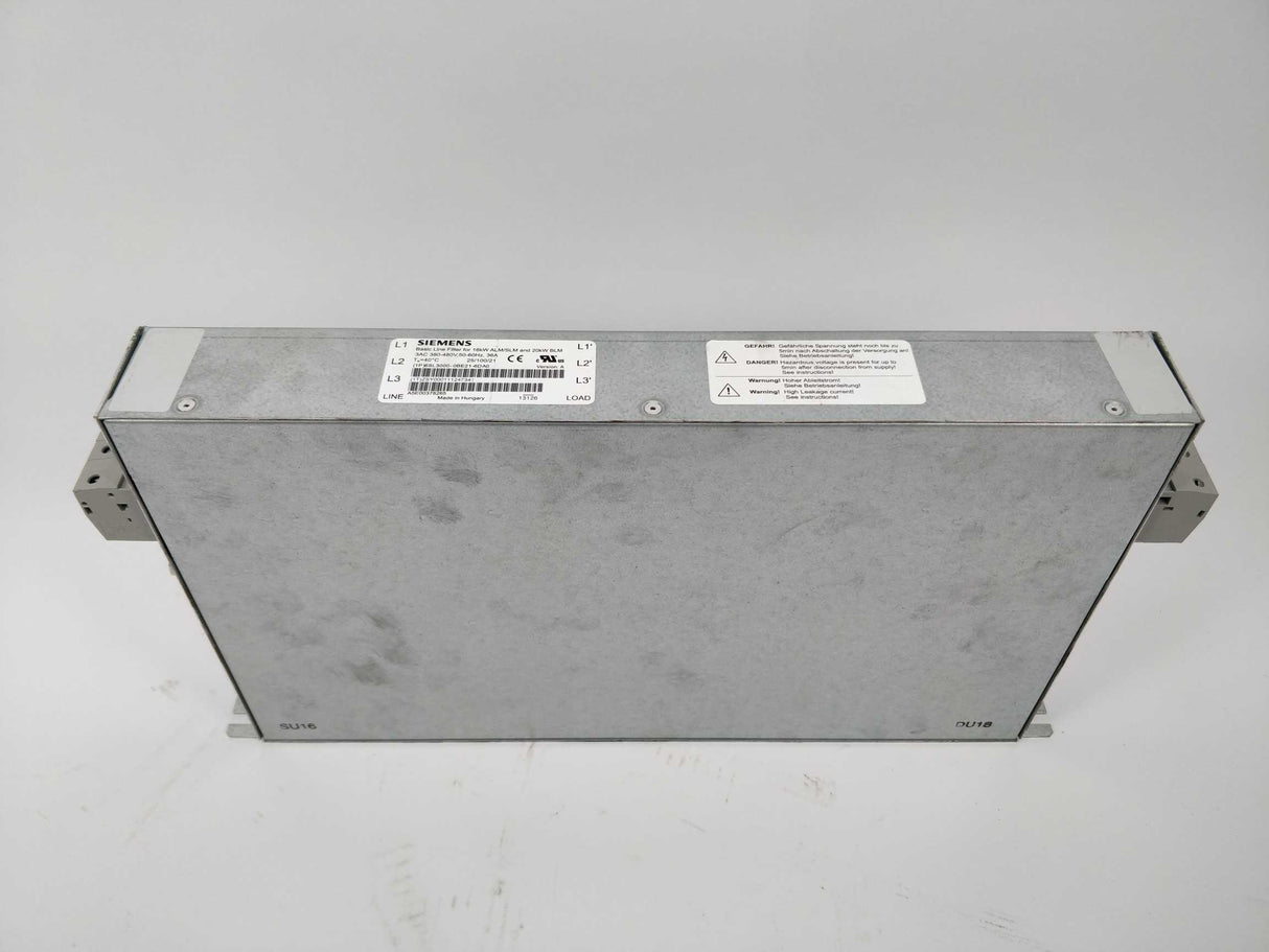 Siemens 6SL3000-0BE21-6DA0 Basic line filter