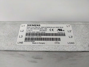 Siemens 6SL3000-0BE21-6DA0 Basic line filter