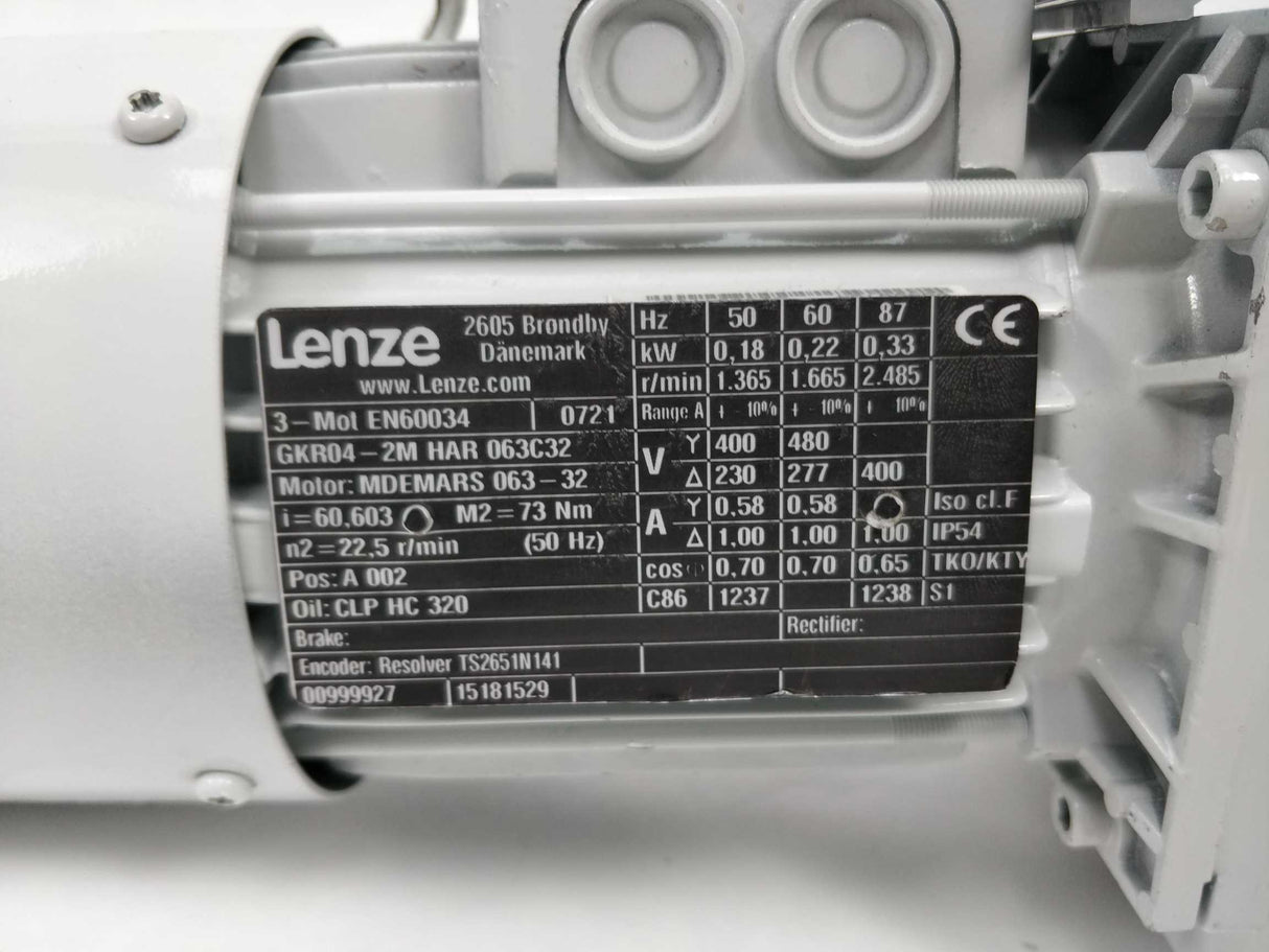 LENZE GKR04-2M HAR 063C32