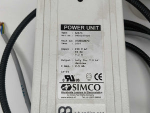 Simco MEB & DD Cleaner w/ A2A7s power supply