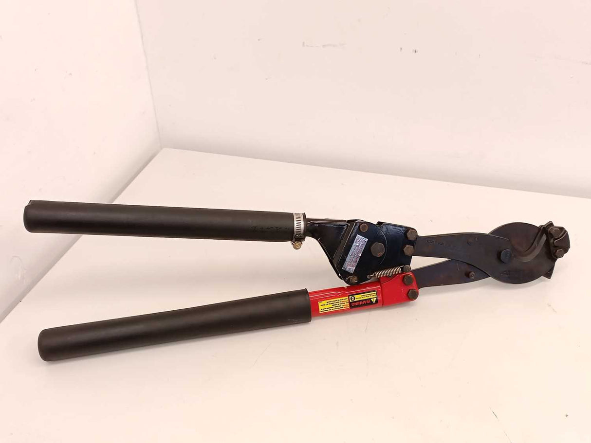 HKP 8690FH Ratchet-type Hard Cable Cutter. 1&3/16 in. Capacity