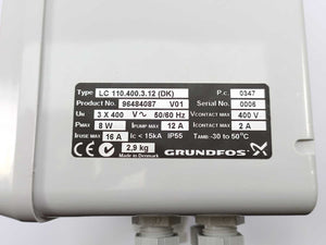 GRUNDFOS 96484087 LC 110.400.3.12 LEVEL CONTROLLER CU 213