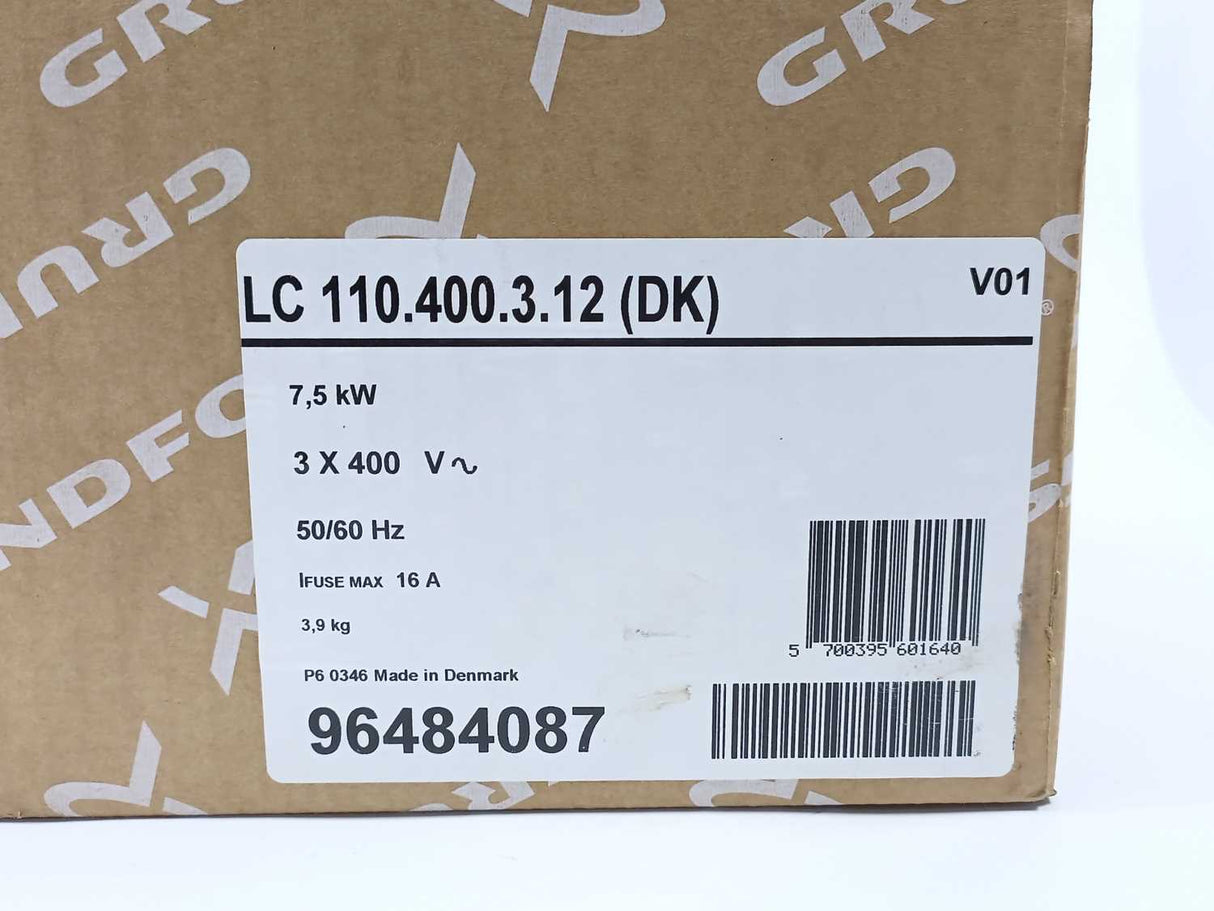 GRUNDFOS 96484087 LC 110.400.3.12 LEVEL CONTROLLER CU 213