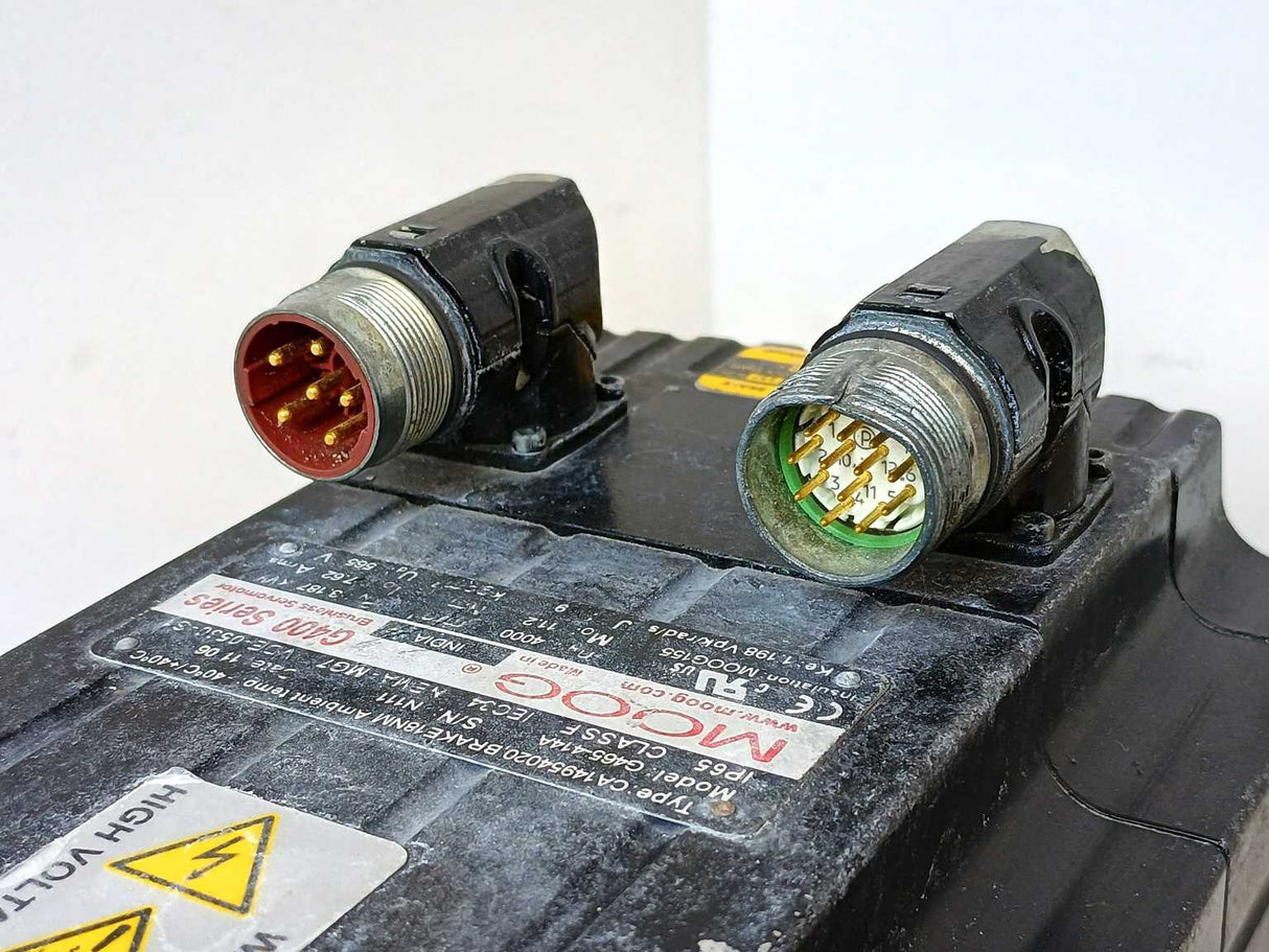 Moog G465-414A G400 Brushless Servomotor