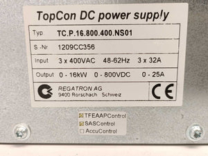 Regatron TC.P.16.800.400.NS01 TopCon Quadro 0-16kW 0-800VDC