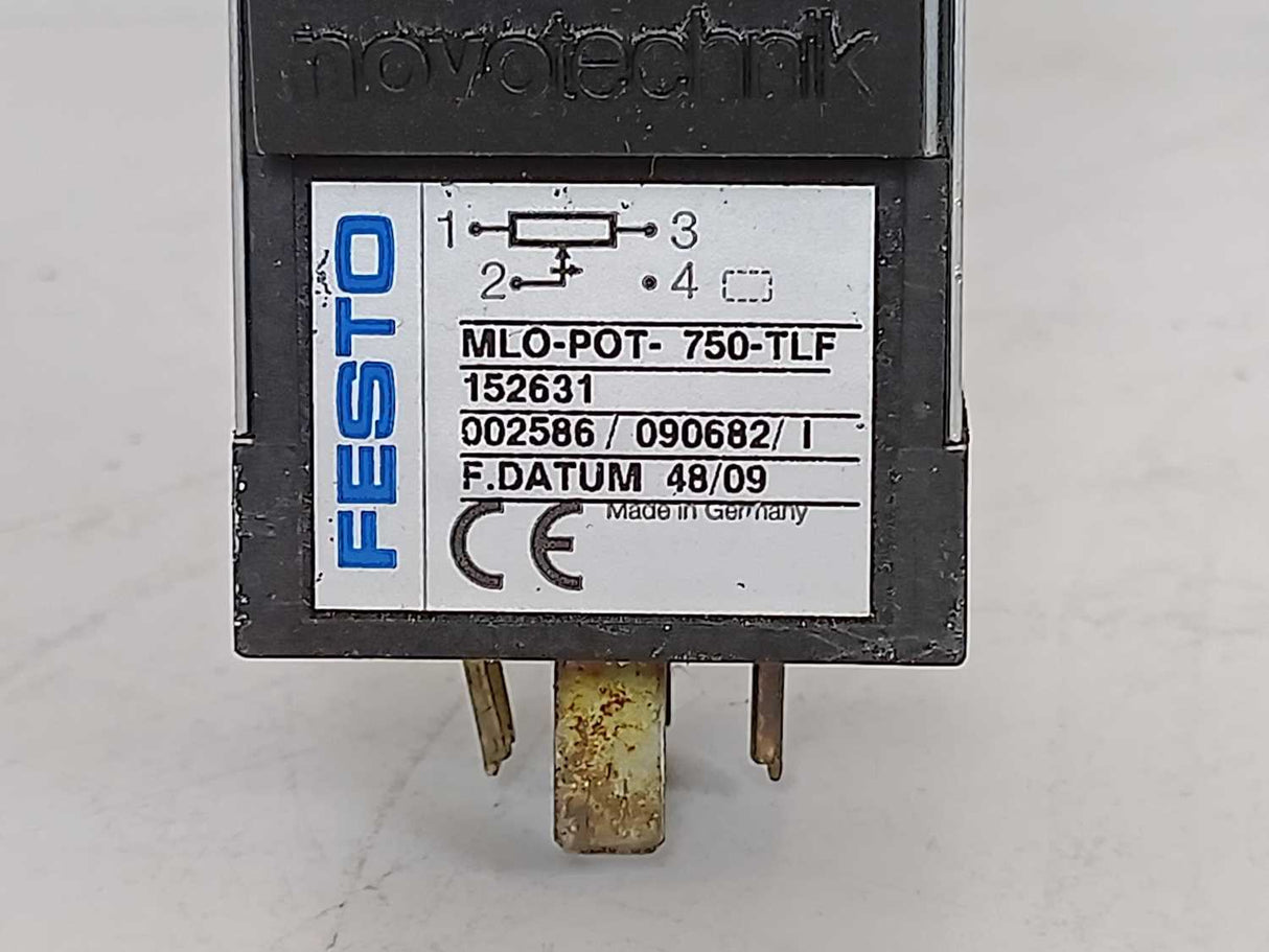 Festo 152631 MLO-POT-750-TLF Displacement Encoder. Stroke: 750 mm