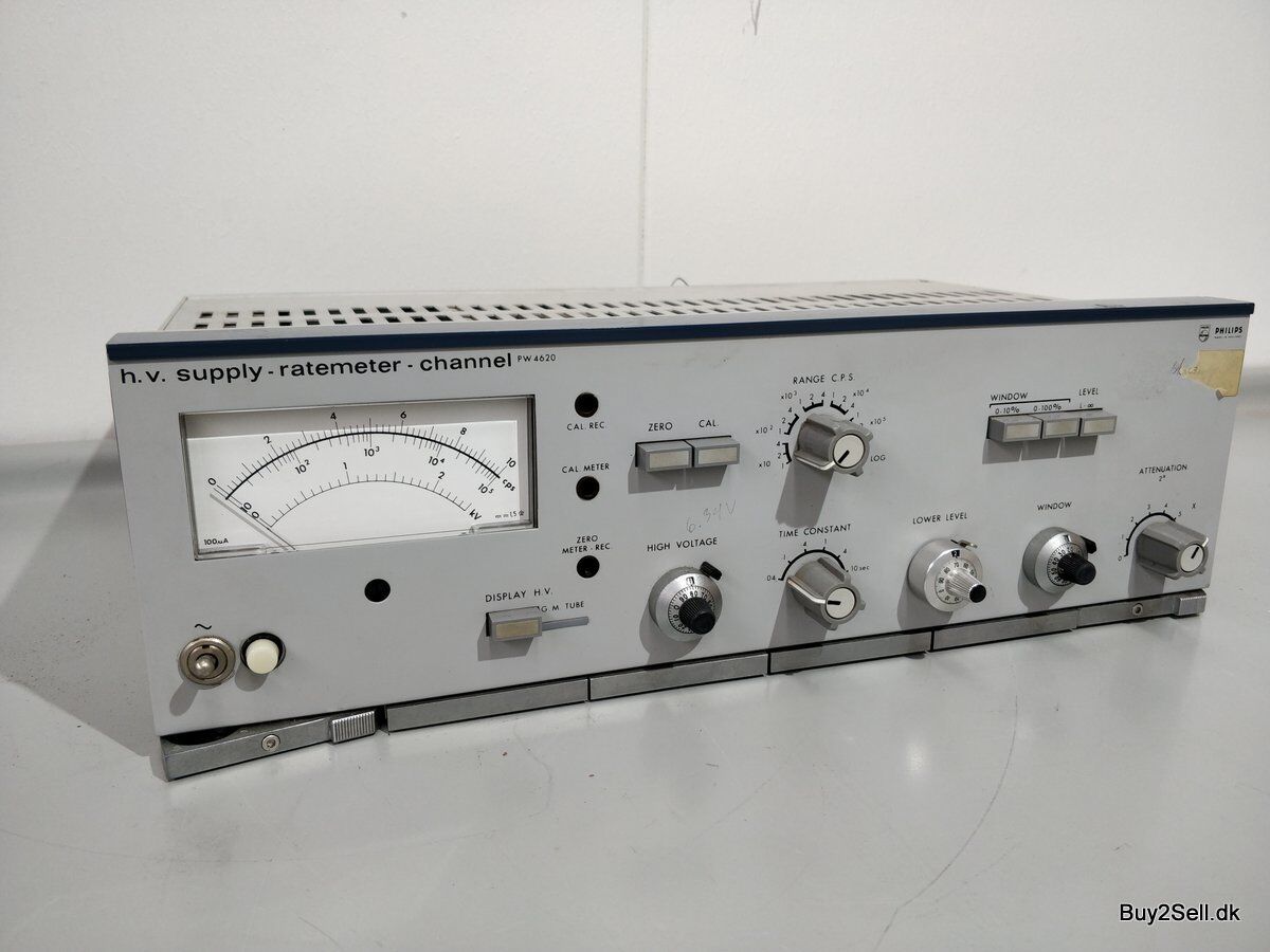 Philips PW4620/00 With Cabinet/01 DY1551 H.V Supply Ratemeter Channel