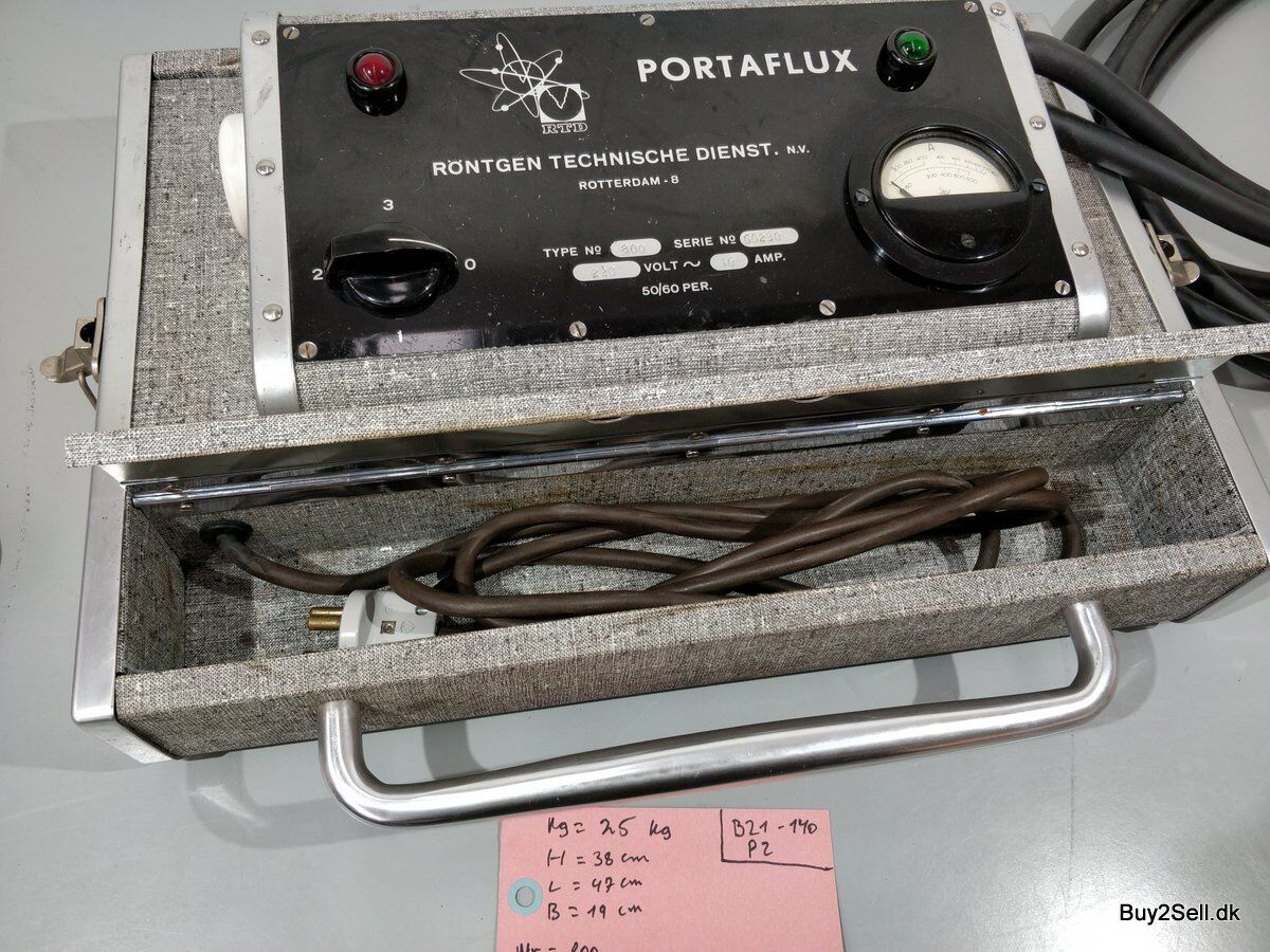 PORTAFLUX  Röntgen Technische Dienst Rotterdam-8 Type 800