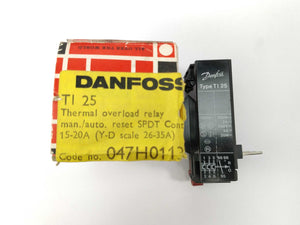 Danfoss 047H0113 TI 25 Thermal overload relay 15-20A