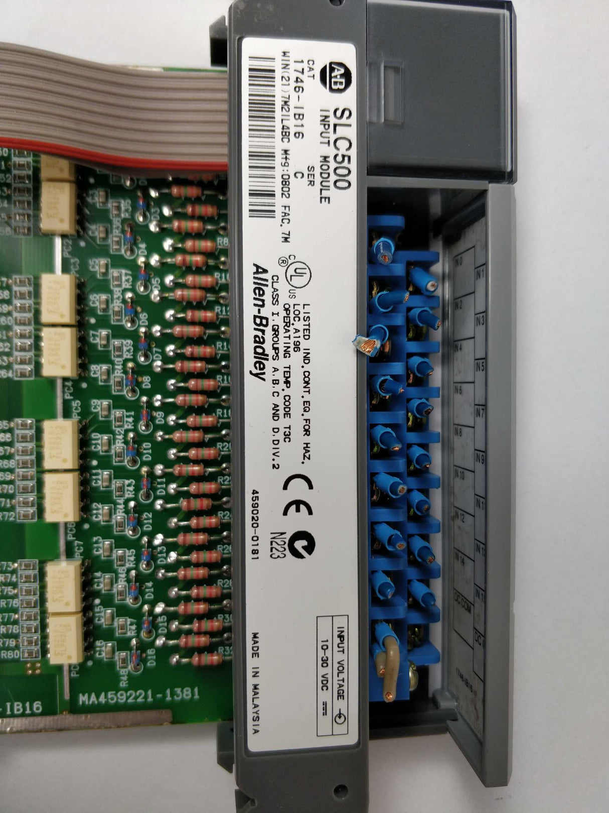 AB 1746-IB16 SLC 500 input module Ser.C