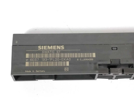 Siemens 6ES7193-1FL20-0XA0 Simatic Additional E-stand 01