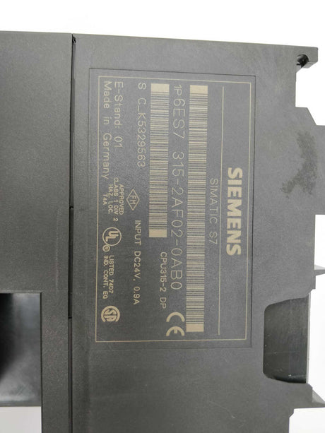 Siemens 6ES7315-2AF02-0AB0 SIMATIC S7