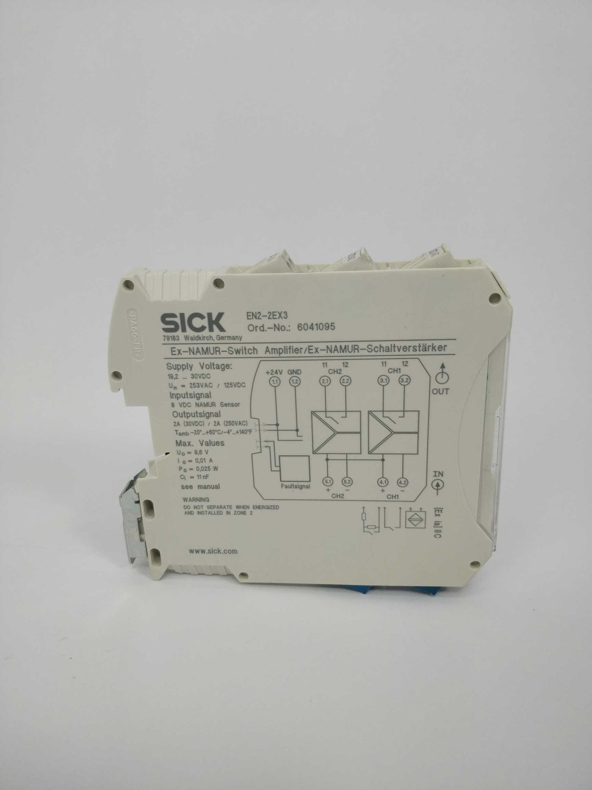 SICK 6041095 EN2-2EX3 Switching amplifier (20 hours run time)