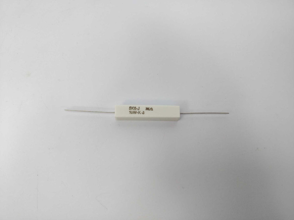 M-Ohm 5K6-J  Ceramic resistor 10W-K-8