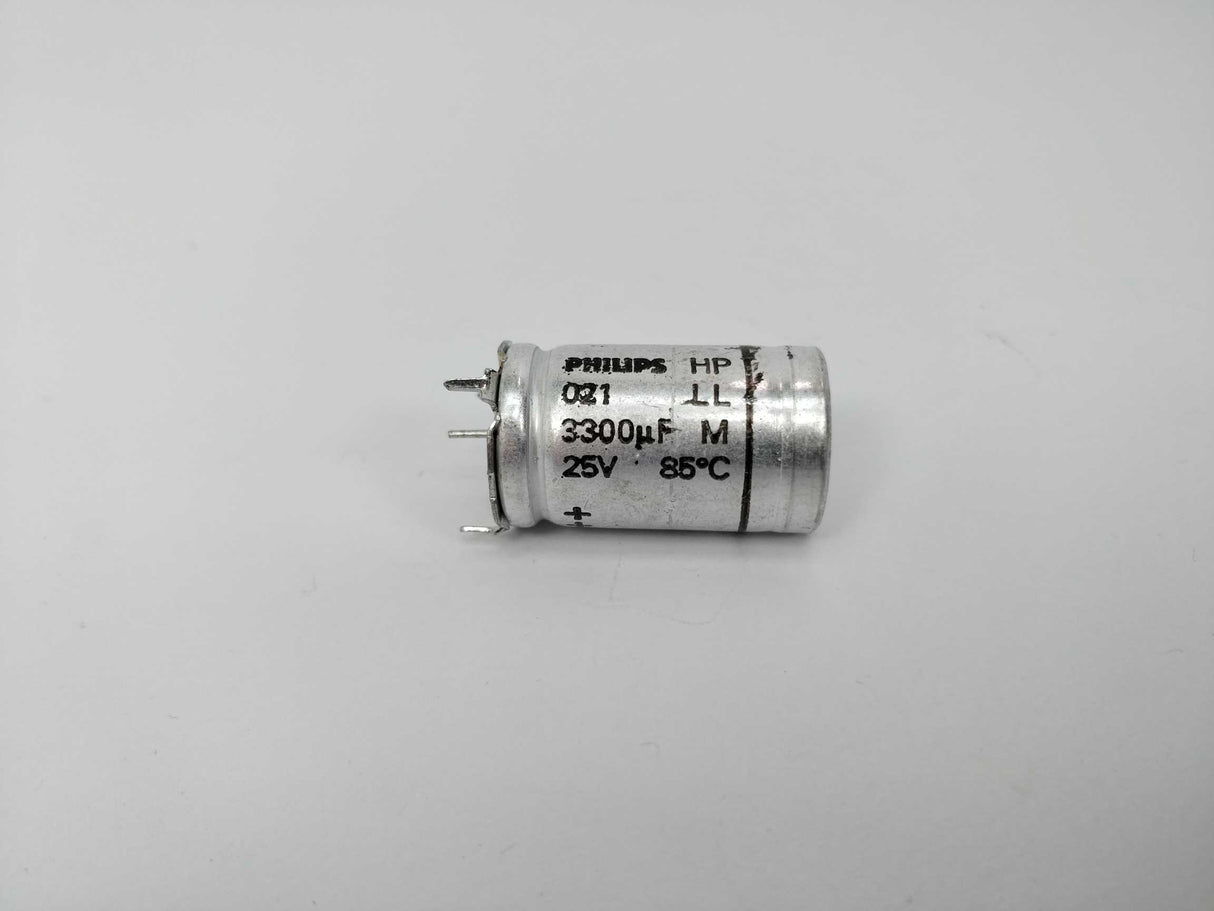 Philips  Capacitor 3300uF 25V 3 Pieces