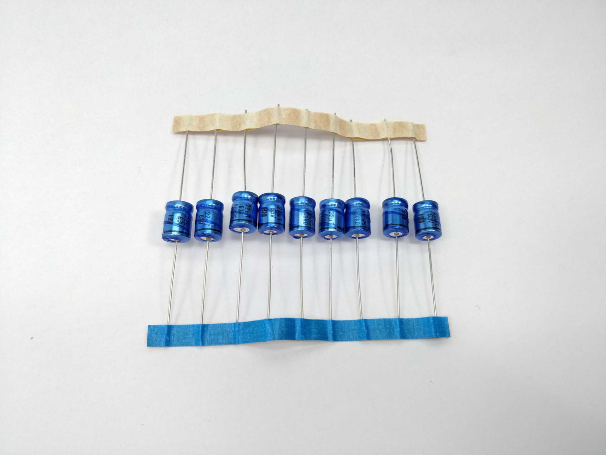 Philips 67-072-02 Capacitor  22uF 63V