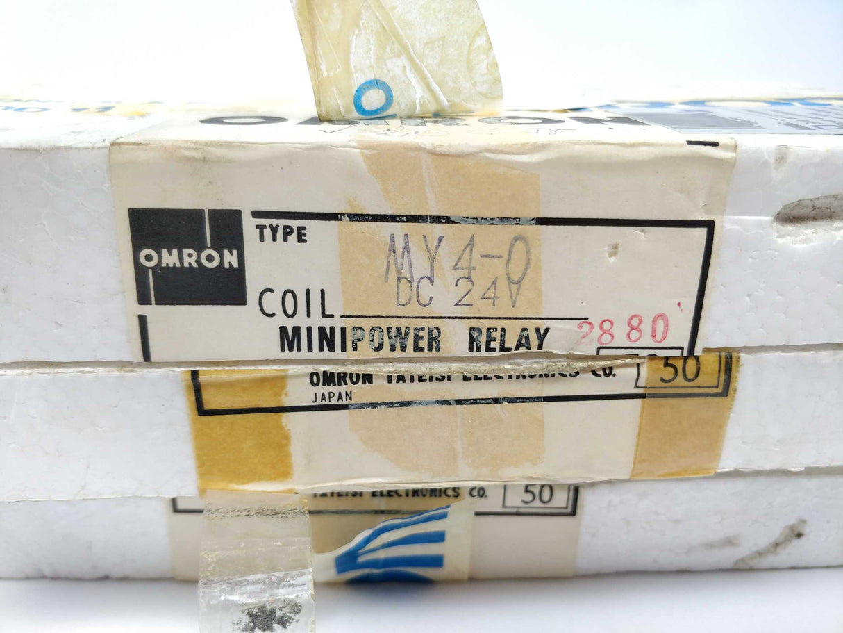 OMRON MY4-0 24 VDC relay