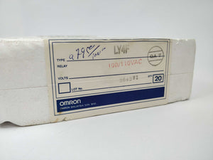 OMRON LY4F 100/110VAC relay