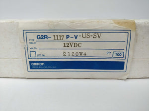 OMRON G2R-1117P-V-US-SV 12VDC