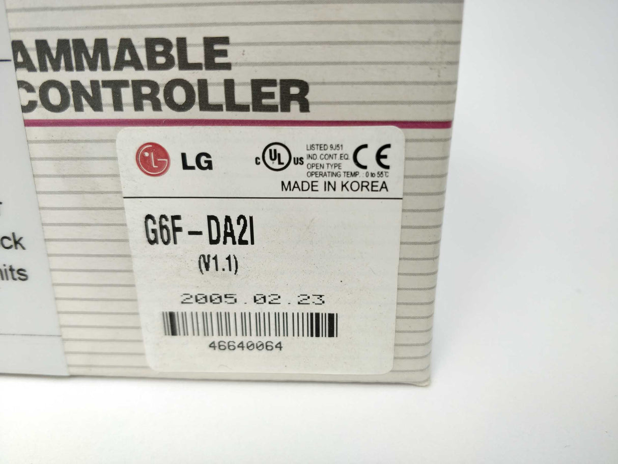 LG G6F-DA2I Analog Output 4 channels