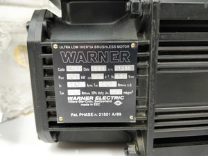 WARNER UL719 SERVO MOTOR 3.78kW