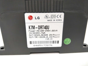 LG K7M-DRT40U Programmable logic controller