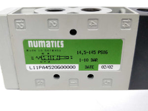 NUMATICS L11PA4520G00000 New