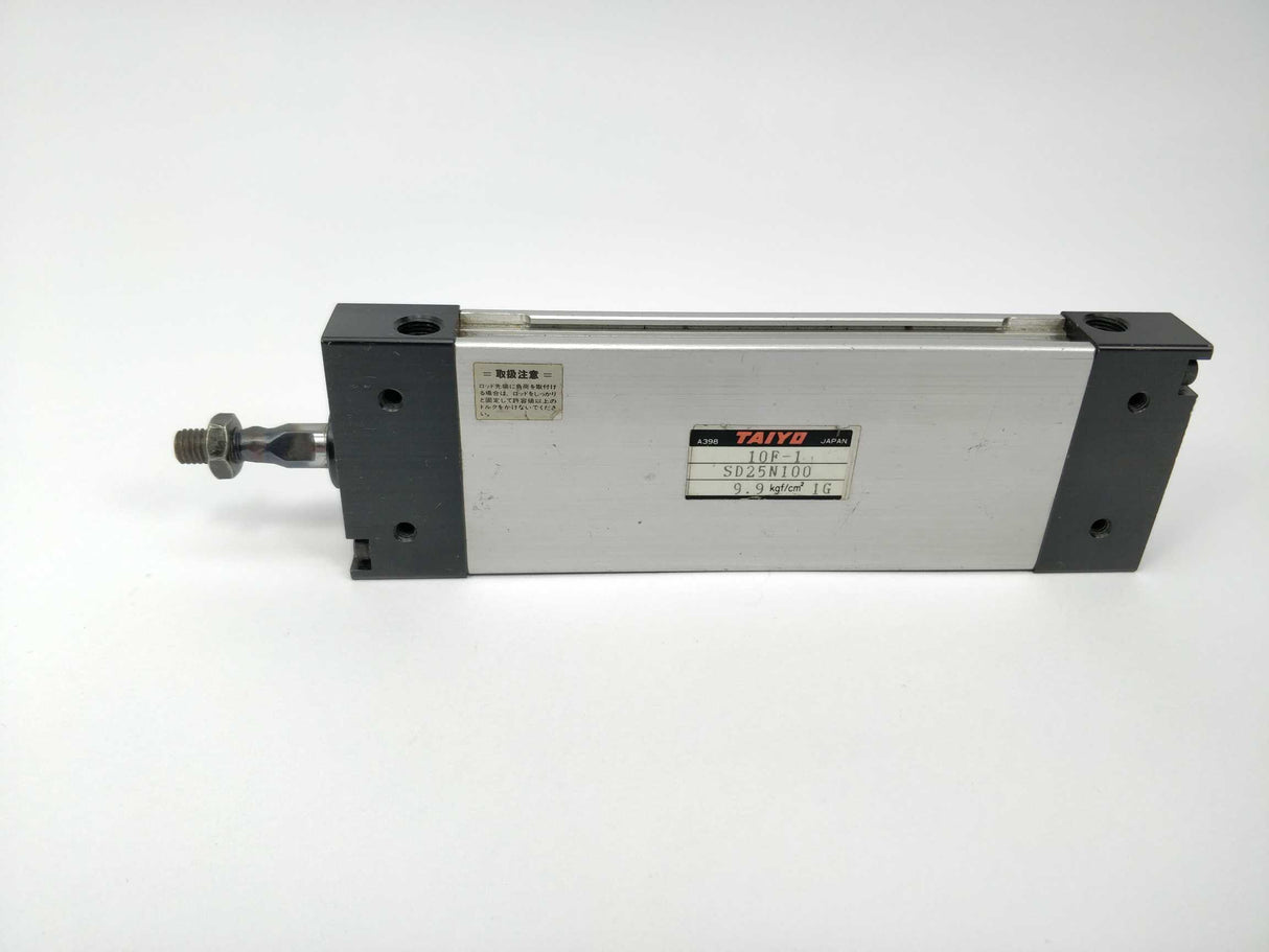 TAIYO 10F-1 SD25N100 Flat Type Air Cylinder