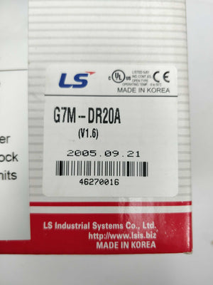 LS G7M-DR20A Programmable logic controller