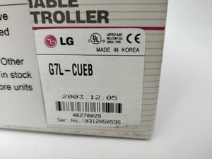 LG G7L-CUEB Programmable logic controller