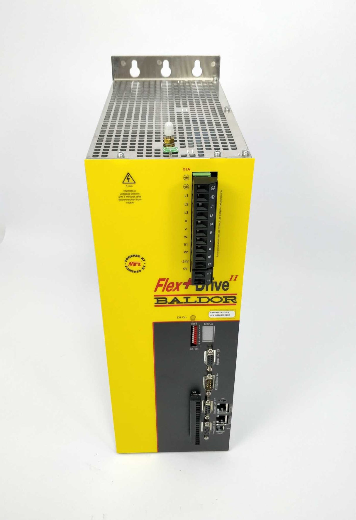 BALDOR FPH4A15TR-EC23 F+DII-450V/15A/24V/Enc/1CAN New in box