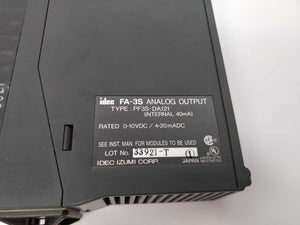 Idec PF3S-DA121 FA-3S Programmable controller Analog output