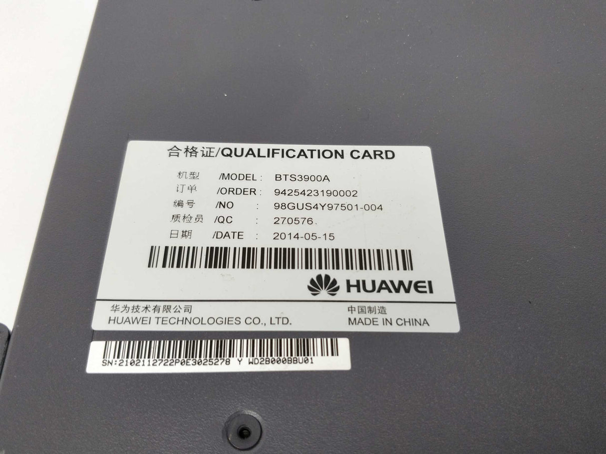 Huawei BTS3900A Base station with BBU3900